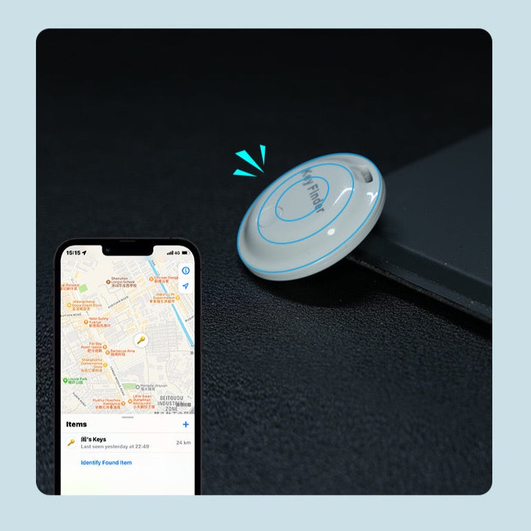 AP400 Bluetooth Key Finder integrated with Apple Find My network