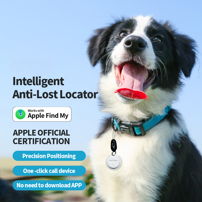 Apple Certified Bluetooth Wireless Finder,Intelligent Anti-Lost Locator for Keys,Bags,Pets and More,Precision Positioning and Find My Compatible