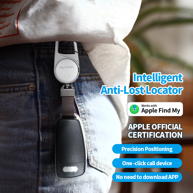 Anti-Lost Tracker for Your Belongings , Apple Certified MFi, Wireless Finder Working with Apple Find My