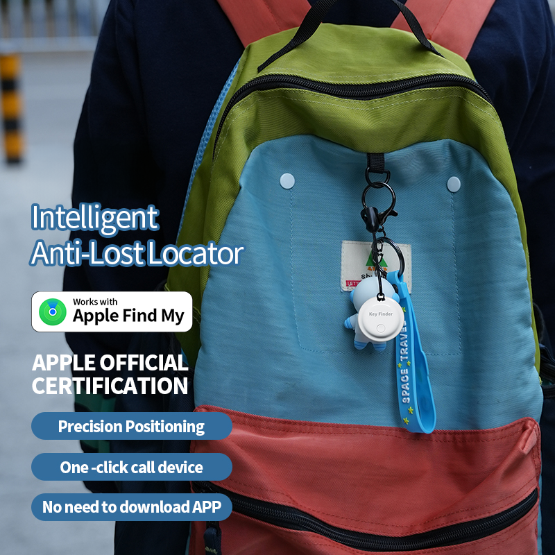 Apple Certified Bluetooth Wireless Finder,Intelligent Anti-Lost Locator for Keys,Bags,Pets and More,Precision Positioning and Find My Compatible